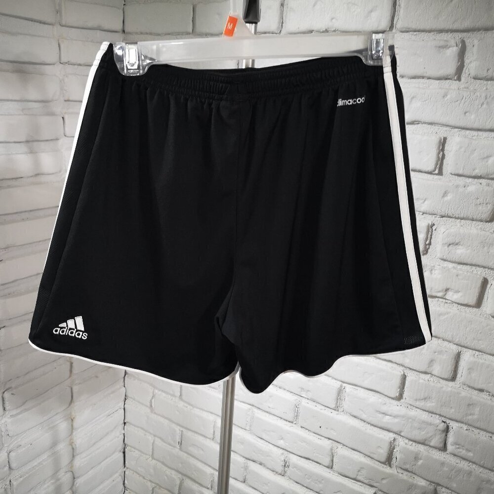 Adidas Climacool Girls Size Small Black & White Shorts
